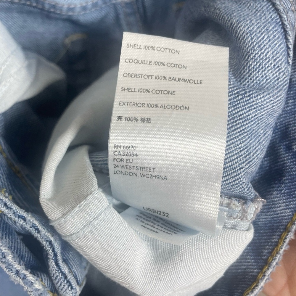 BDG Urban Outfitters Mom Jeans High Rise size 25 Distressed Medium Wash‎ Baggy - Picture 11 of 11